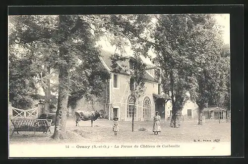 AK Orsay, La Ferme du Château de Corbeville