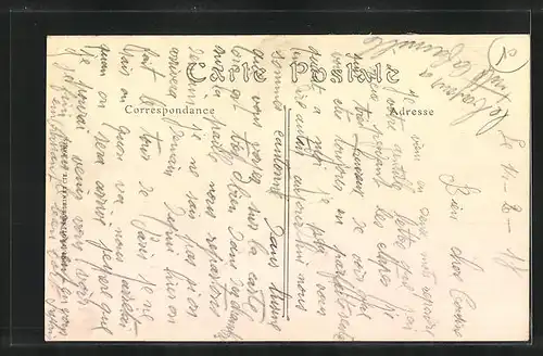 AK Ris-Orangis, L`Usine Springer et la Seine