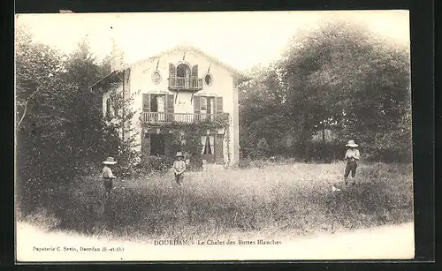 AK Dourdan, Le Chalet des Buttes Blanches