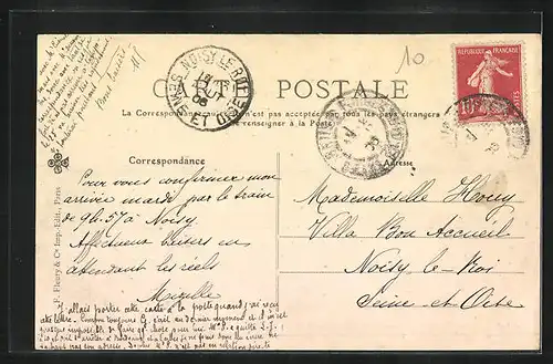 AK Fontenay-les-Briis, Entrée du Château