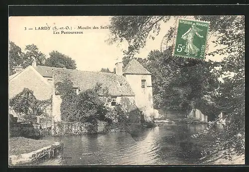 AK Lardy, Moulin des Selles, Les Pastoureaux