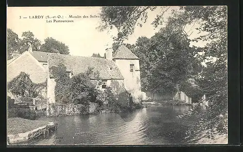 AK Lardy, Moulin des Selles, Les Pastoureaux