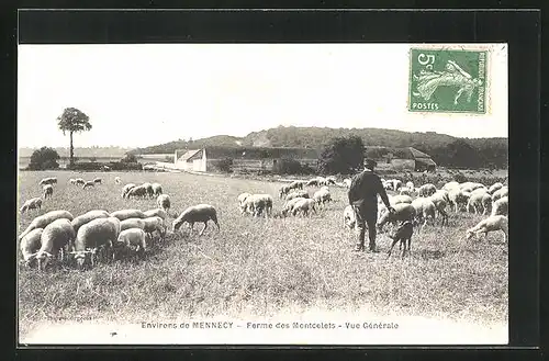 AK Mennecy, Ferme des Montcelets, Vue Générale