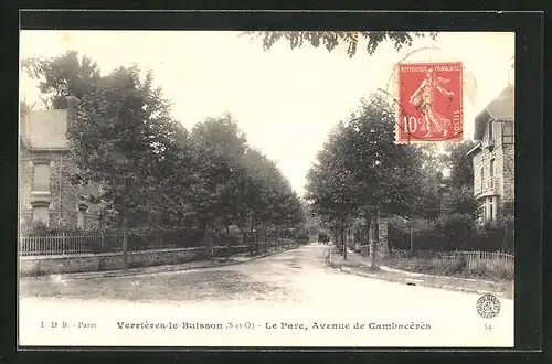 AK Verrières-le-Buisson, Le Parc, Avenue de Cambacérès