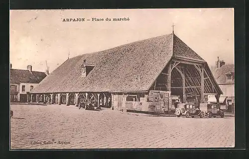 AK Arpajon, Place du marché