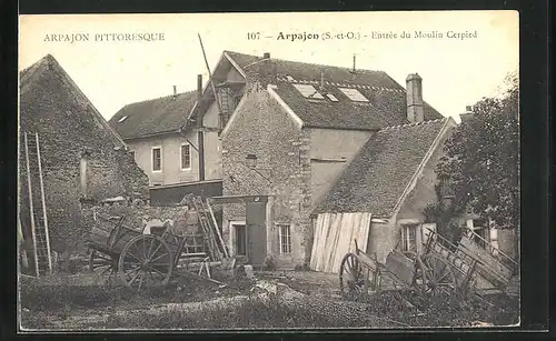 AK Arpajon, Entrée du Moulin Cerpied