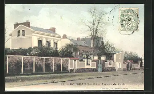 AK Dourdan, Avenue de Paris