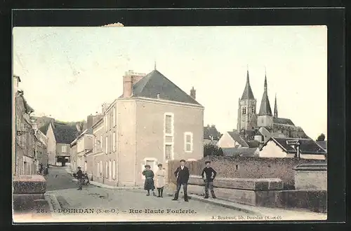 AK Dourdan, Rue Haute Foulerie