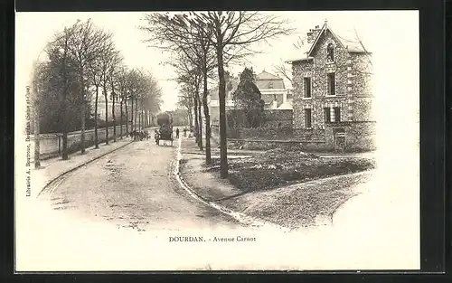 AK Dourdan, Avenue Carnot