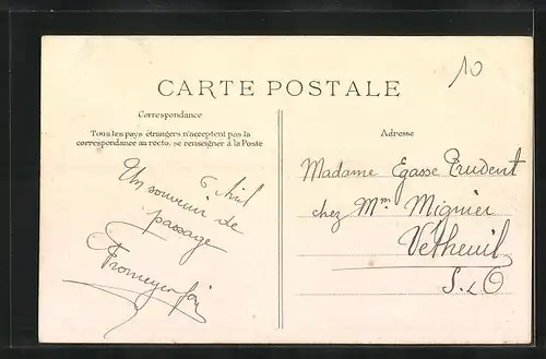 AK Dourdan, Rue Haute-Foulerie