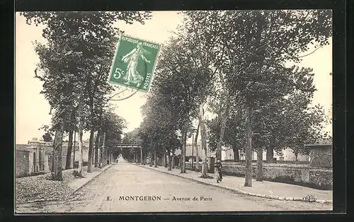 AK Montgeron, Avenue de Paris