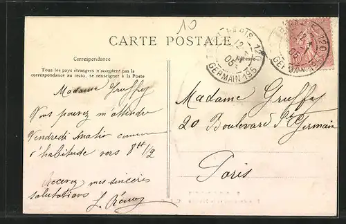 AK Ris-Orangis, Rue du Pont et le Marché