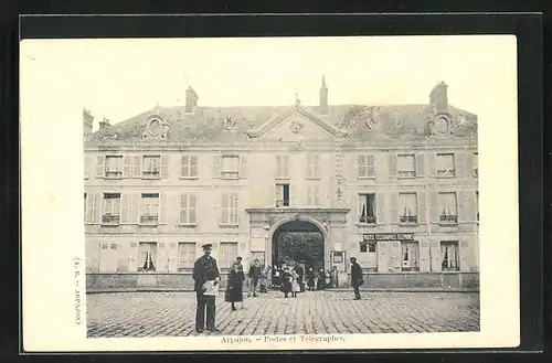 AK Arpajon, Postes et Télégraphes