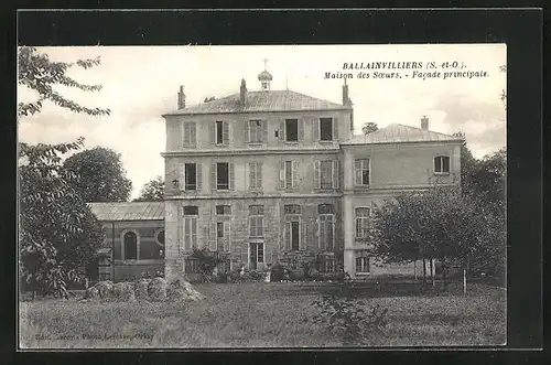 AK Ballainvilliers, Maison des Soeurs, Facade principale