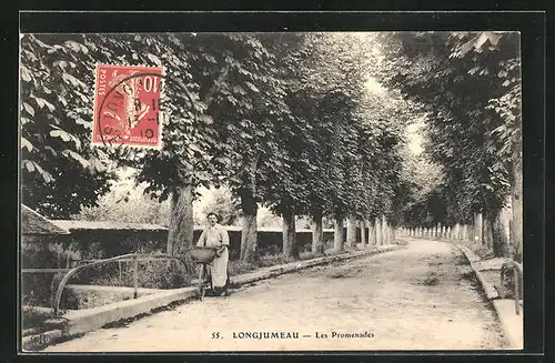 AK Longjumeau, Les Promenades