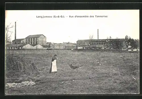 AK Longjumeau, Vue d`ensemble des Tanneries