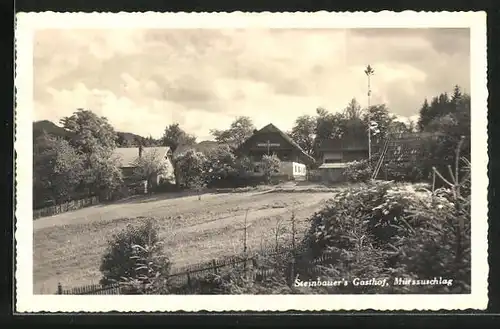 AK Mürzzuschlag, Steinbauers Gasthof