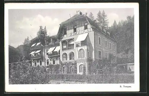 AK Aflenz, Sanatorium der Wiener Kaufmannschaft Am Hofacker