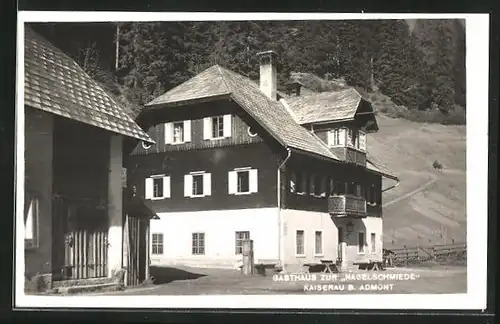 AK Kaiserau bei Admont, Gasthaus zur Nagelschmiede