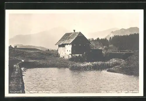 AK Neumarkt, Mühle am Fordnerteich