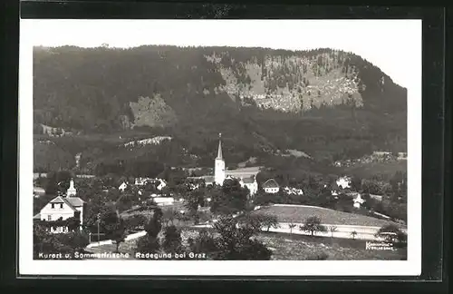 AK Radegund b. Graz, Blick zur Kirche
