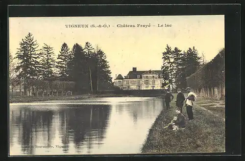 AK Vigneux, Château Frayé, Le lac