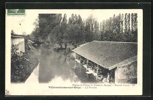 AK Villemoisson-sur-Orge, La Riviére