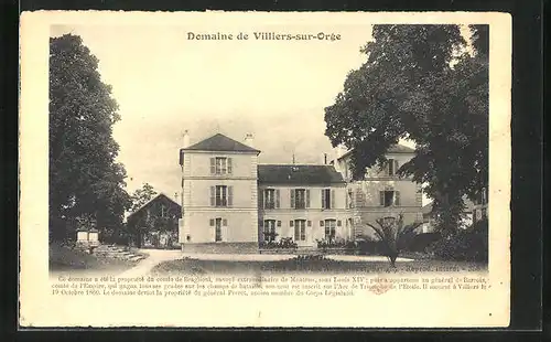 AK Villiers-sur-Orge, Domaine