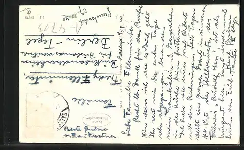 AK Gallspach, Teilansicht des Villenviertels, Sandhaus Emma