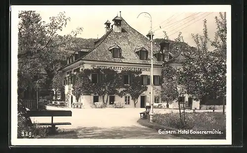 AK Goisern, Hotel Cafe Goiserermühle