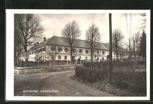 AK Katsdorf, Strassenpartie mit dem örtlichen Genesungsheim