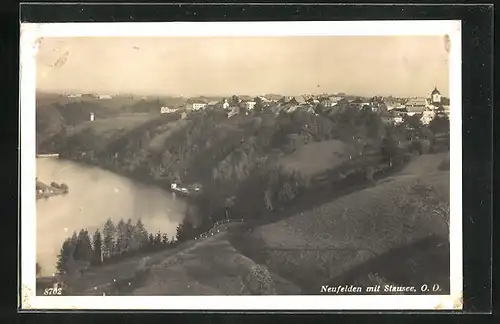 AK Neufelden, Ortspartie mit Stausee