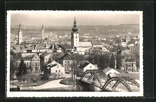 AK Wels, Blick auf die Ortskirche