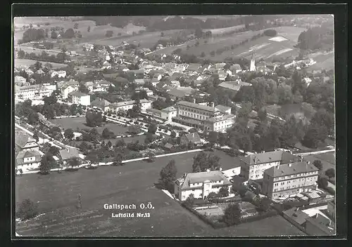 AK Gallspach, Totalansicht der Ortschaft