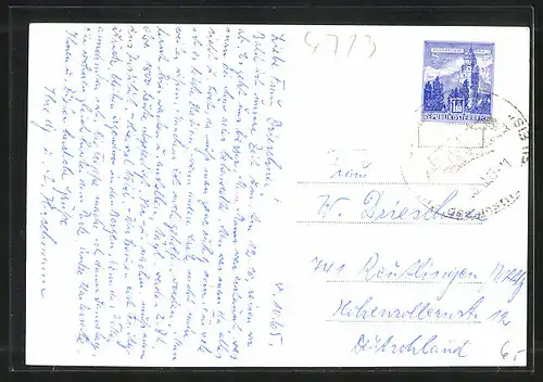 AK Gallspach, Totalansicht der Ortschaft