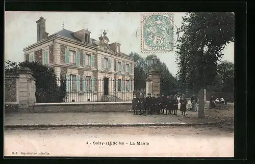 AK Soisy-sous-Étiolles, La Mairie