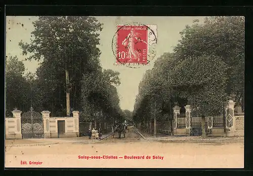 AK Soisy-sous-Étiolles, Boulevard de Soisy