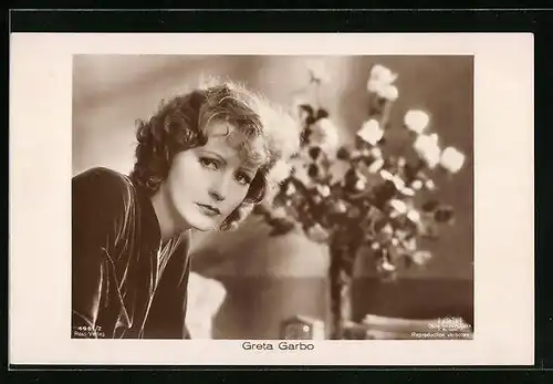 AK Schauspielerin Greta Garbo
