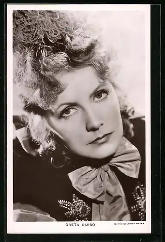 AK Schauspielerin Greta Garbo