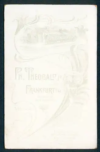 Fotografie Ph. Theobald jr., Frankfurt a. M., Gutleutstr. 141, Ansicht Frankfurt a. M., Blick auf das Fotografengebäude