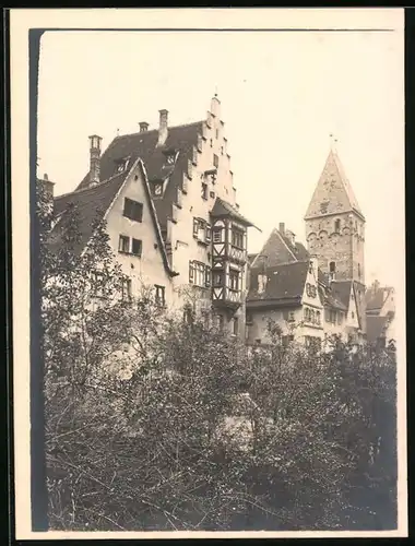 Fotografie unbekannter Fotograf, Ansicht Ulm, Metzgerturm