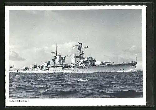 AK Leichter Kreuzer der Kriegsmarine