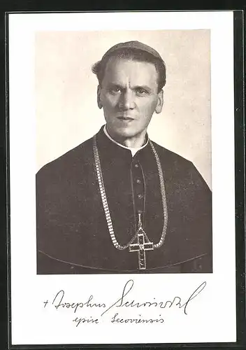 AK Portrait von Josefus Schoiswohl, 55. Diözesanbischof von Seckau-Graz