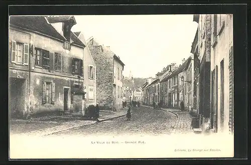 AK La Ville du Bois, Grande Rue