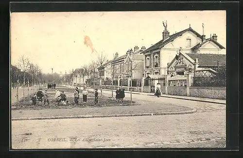 AK Corbeil, Les Allées Saint-Jean