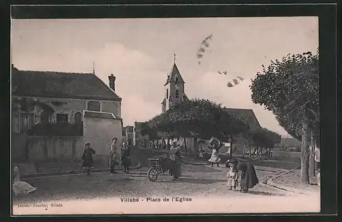 AK Villabé, Place de l`Eglise