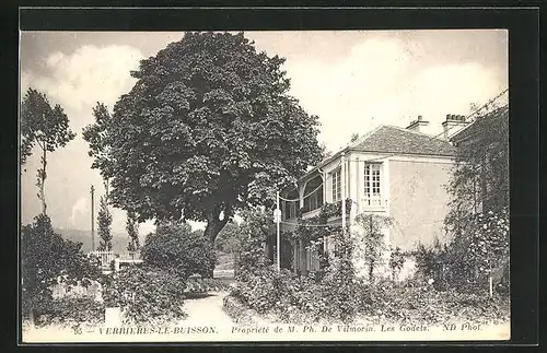 AK Verrieres-le-Buisson, Propriété de M. Ph. De Vilmorin