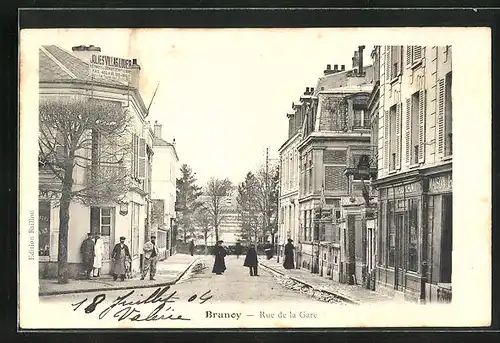 AK Brunoy, Rue de la Gare