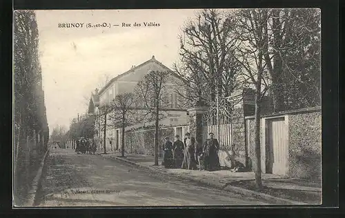 AK Brunoy, Rue de Vallées