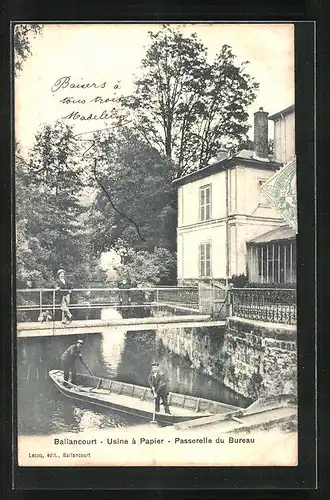 AK Ballancourt, l`Usine à papier, Passerelle du Bureau